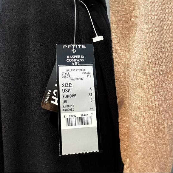 NEW Kasper Career Academia Wool Maxi Skirt Suit Longline Blazer Jacket 2/4P NWT - Picture 10 of 14